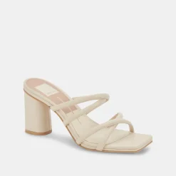 DOLCE VITA Sandals*Patsi Heels Ivory Leather