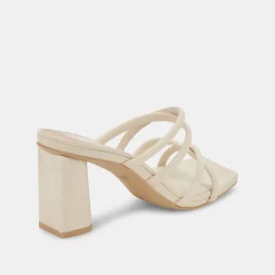 DOLCE VITA Sandals*Patsi Heels Ivory Leather