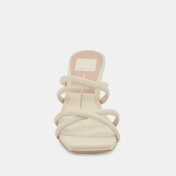 DOLCE VITA Sandals*Patsi Heels Ivory Leather