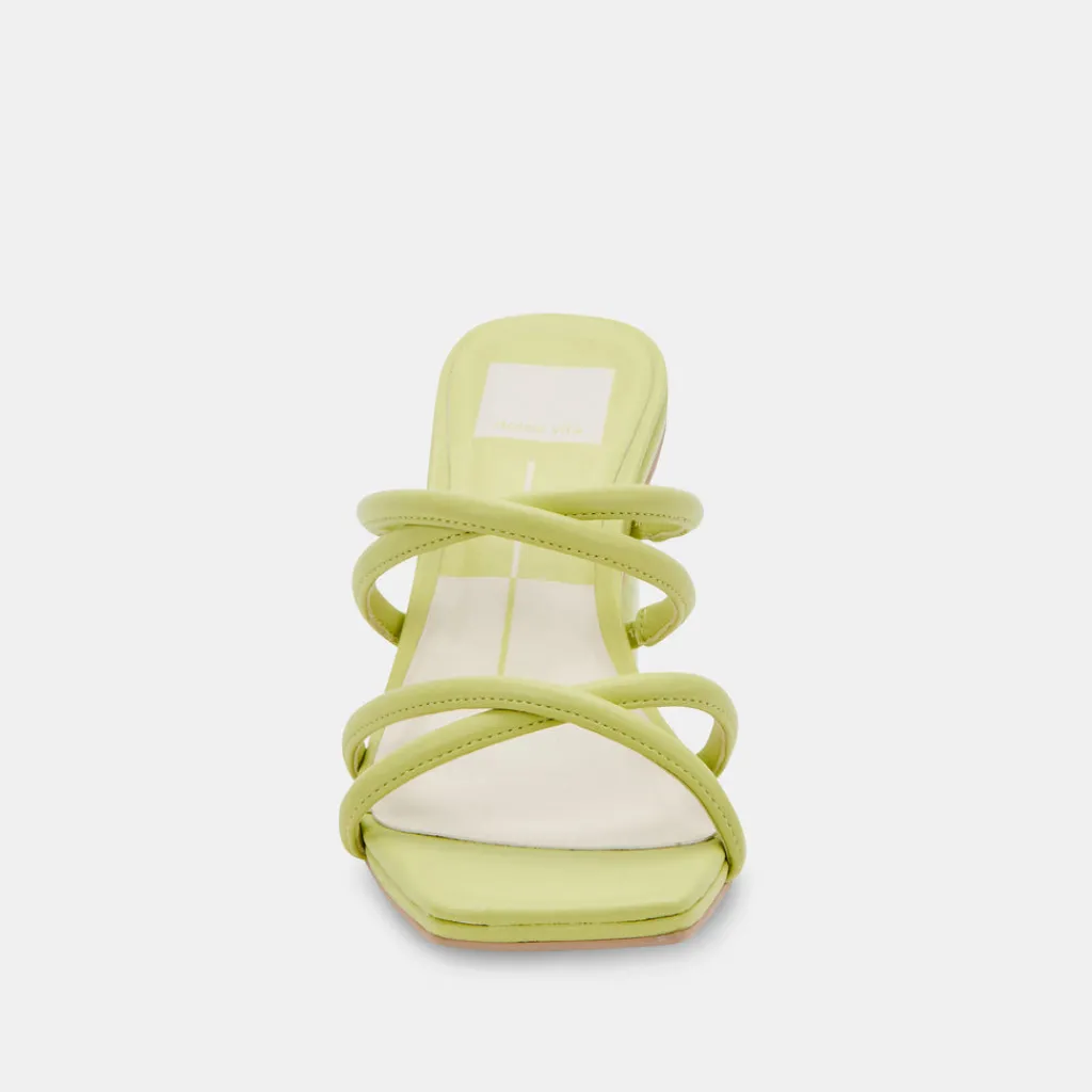 DOLCE VITA Heels*Patsi Heels Light Green Leather