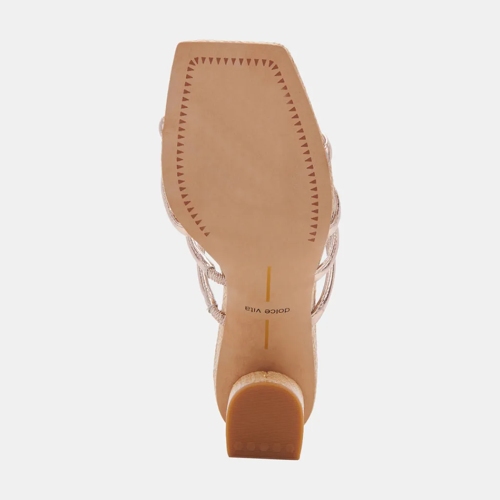 DOLCE VITA Heels*Patsi Heels Rose Gold Metallic Stella