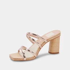 DOLCE VITA Heels*Patsi Heels Rose Gold Metallic Stella