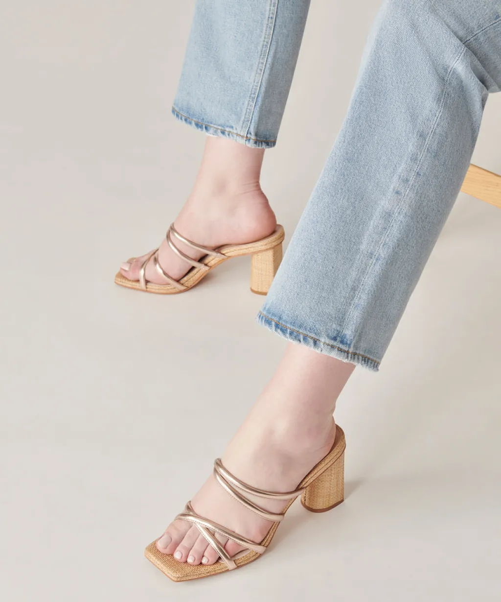 DOLCE VITA Heels*Patsi Heels Rose Gold Metallic Stella