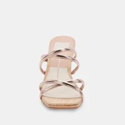 DOLCE VITA Heels*Patsi Heels Rose Gold Metallic Stella