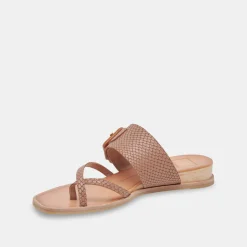DOLCE VITA Sandals*Perris Sandals Cafe Embossed Leather