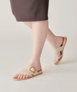 DOLCE VITA Sandals*Perris Sandals Ivory Embossed Leather