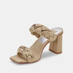 DOLCE VITA Heels*Pheby Heels Khaki Silk