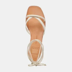 DOLCE VITA Sandals*Prax Sandals Ivory Leather