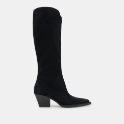 DOLCE VITA Boots & Booties*Raj Wide Calf Boots Onyx Suede