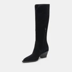 DOLCE VITA Boots & Booties*Raj Wide Calf Boots Onyx Suede