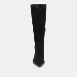 DOLCE VITA Boots & Booties*Raj Wide Calf Boots Onyx Suede