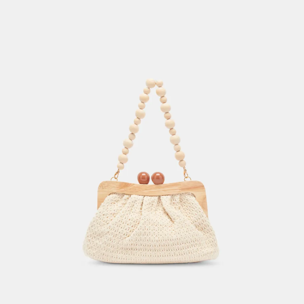 DOLCE VITA Handbags*Randy Clutch Sandstone Knit
