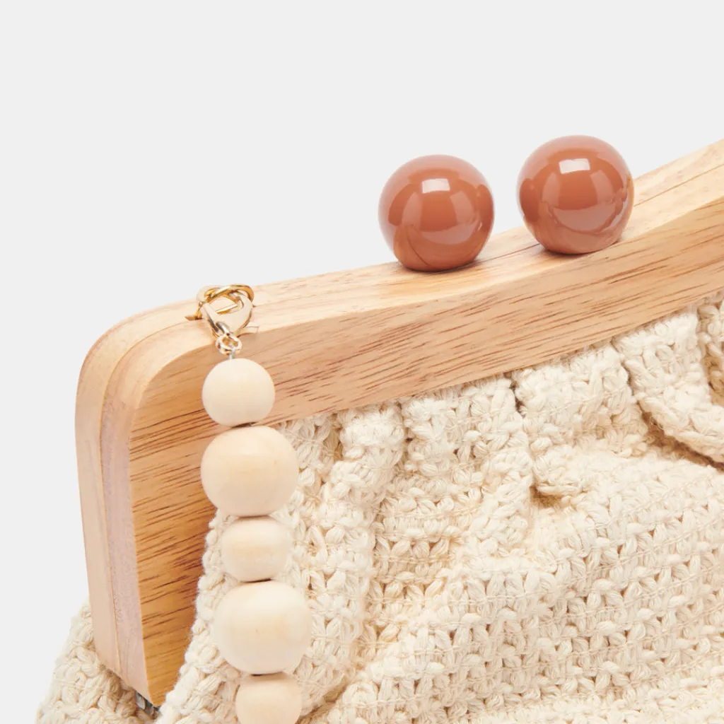DOLCE VITA Handbags*Randy Clutch Sandstone Knit