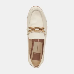 DOLCE VITA Flats & Loafers*Reign Flats Ivory Leather