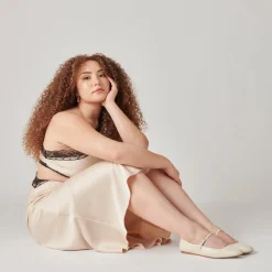 DOLCE VITA Flats & Loafers*Reyes Ballet Flats Ivory Leather