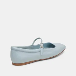 DOLCE VITA Flats & Loafers*Reyes Ballet Flats Sky Blue Crinkle Patent