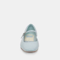DOLCE VITA Flats & Loafers*Reyes Ballet Flats Sky Blue Crinkle Patent