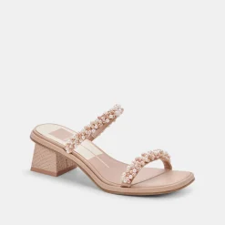 DOLCE VITA Heels*River Pearl Heels Blush Multi Pearls