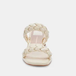DOLCE VITA Heels*Ronin Sandals Bone Patent Stella