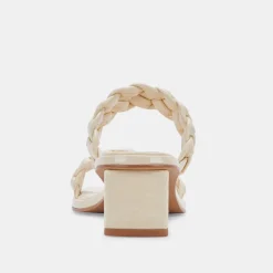 DOLCE VITA Heels*Ronin Sandals Bone Patent Stella