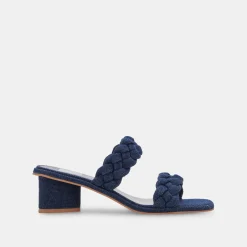 DOLCE VITA Heels*Ronin Sandals Indigo Denim