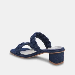 DOLCE VITA Heels*Ronin Sandals Indigo Denim