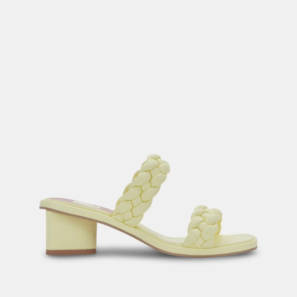 DOLCE VITA Heels*Ronin Sandals Lemon Cream Stella