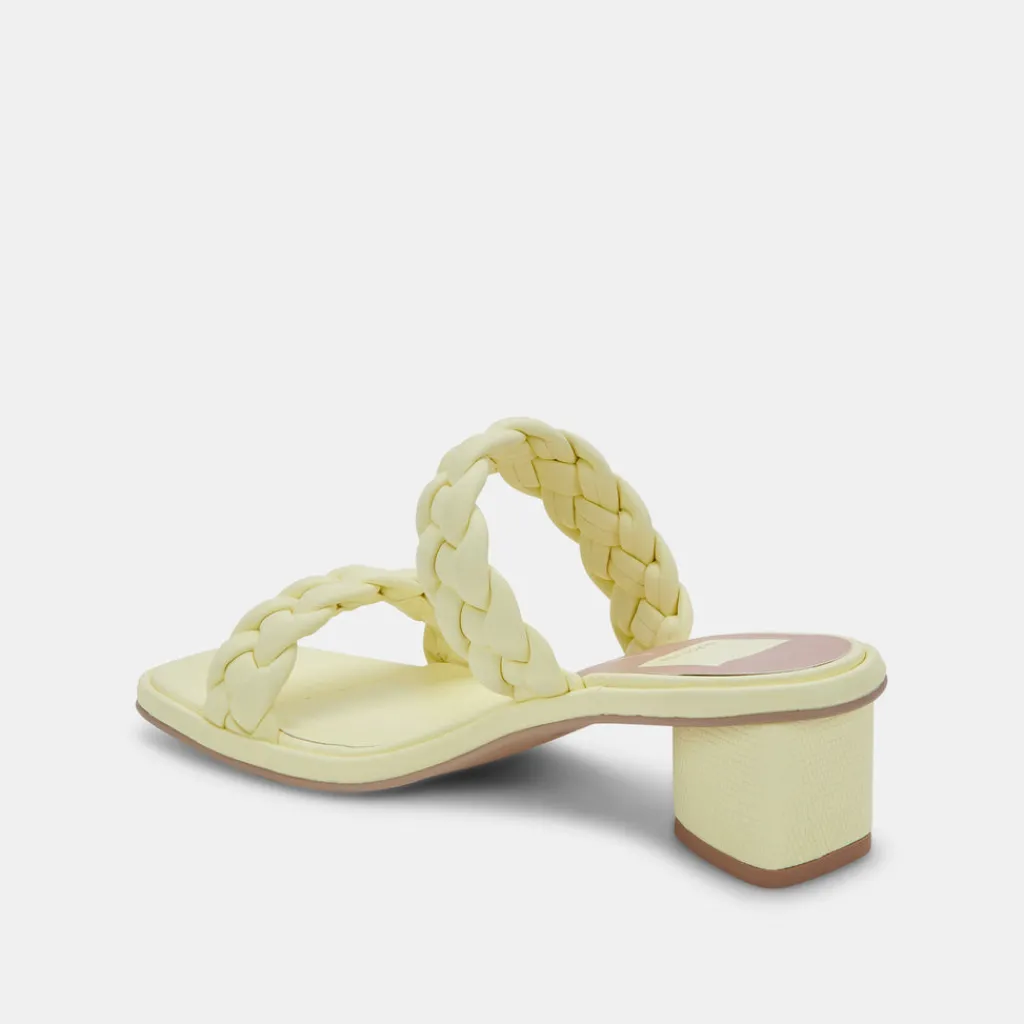 DOLCE VITA Heels*Ronin Sandals Lemon Cream Stella