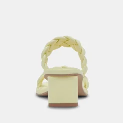 DOLCE VITA Heels*Ronin Sandals Lemon Cream Stella