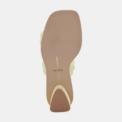 DOLCE VITA Heels*Ronin Sandals Lemon Cream Stella