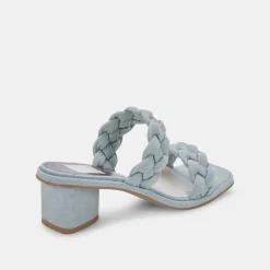 DOLCE VITA Heels*Ronin Sandals Light Blue Denim