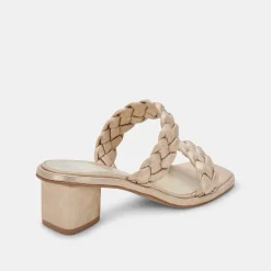 DOLCE VITA Heels*Ronin Sandals Light Gold Stella