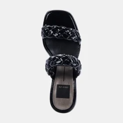 DOLCE VITA Heels*Ronin Sandals Midnight Patent Stella