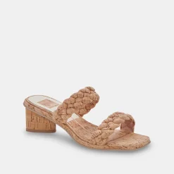 DOLCE VITA Heels*Ronin Sandals Natural Cork