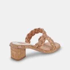 DOLCE VITA Heels*Ronin Sandals Natural Cork