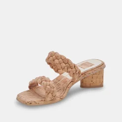 DOLCE VITA Heels*Ronin Sandals Natural Cork
