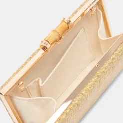 DOLCE VITA Handbags*Sandy Clutch Natural Woven