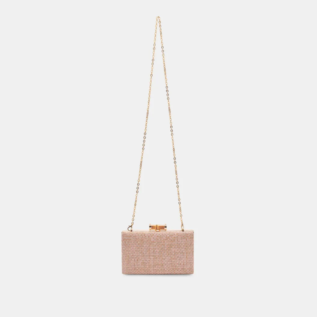 DOLCE VITA Handbags*Sandy Clutch Pink Woven