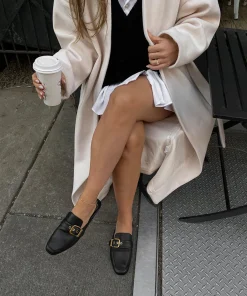 DOLCE VITA Mules & Clogs*Santel Flats Black Leather