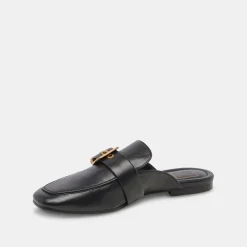 DOLCE VITA Mules & Clogs*Santel Flats Black Leather