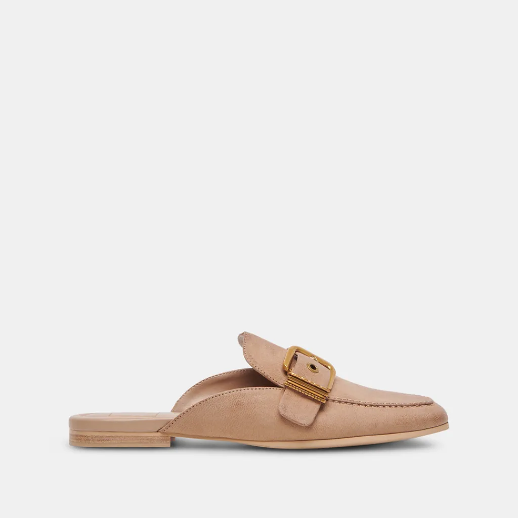 DOLCE VITA Mules & Clogs*Santel Flats Taupe Leather