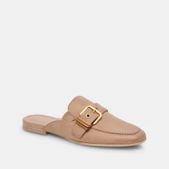 DOLCE VITA Mules & Clogs*Santel Flats Taupe Leather