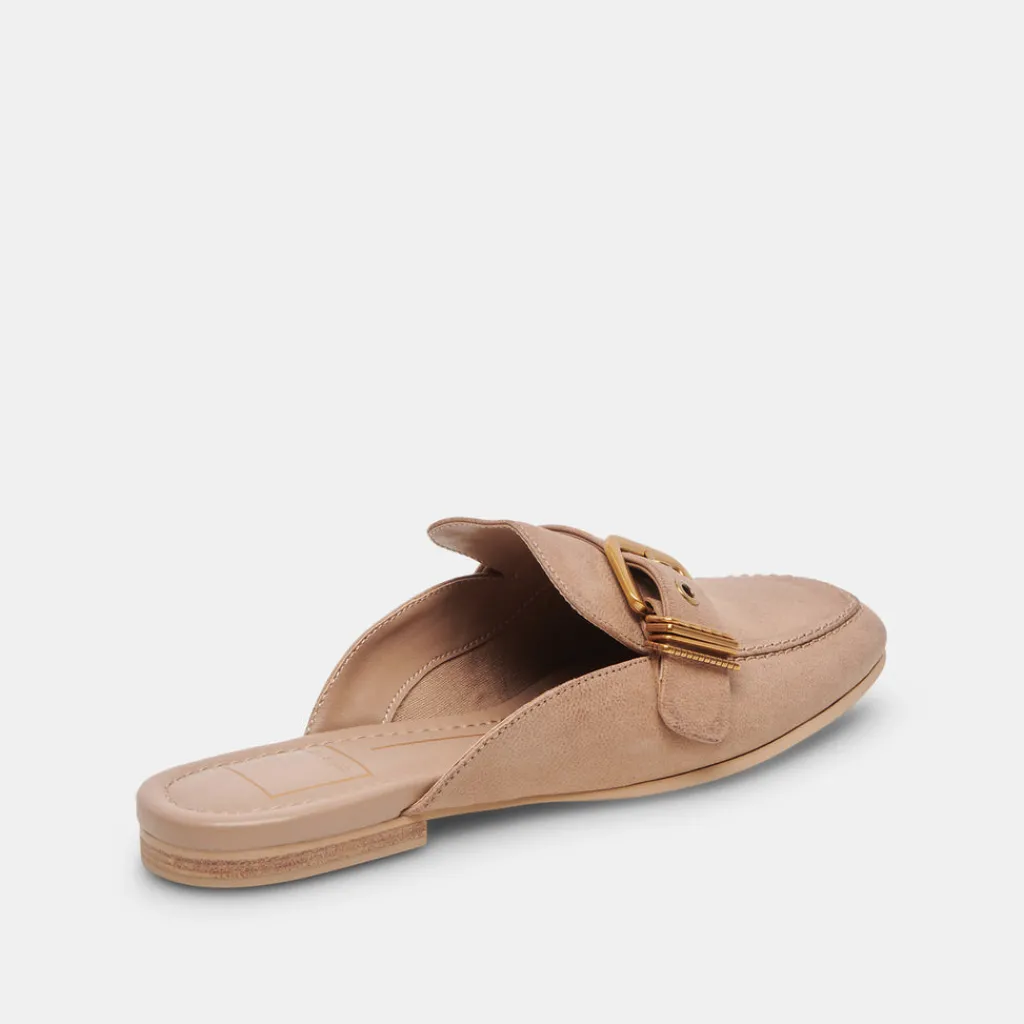 DOLCE VITA Mules & Clogs*Santel Flats Taupe Leather