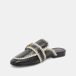 DOLCE VITA Flats & Loafers*Santel Stitch Flats Black Leather