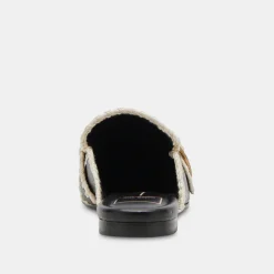 DOLCE VITA Flats & Loafers*Santel Stitch Flats Black Leather