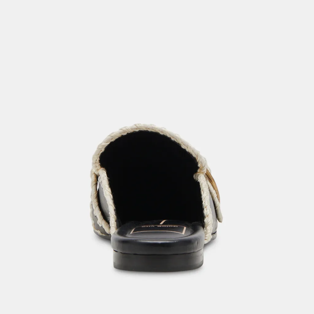 DOLCE VITA Flats & Loafers*Santel Stitch Flats Black Leather