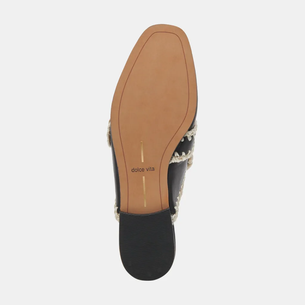 DOLCE VITA Flats & Loafers*Santel Stitch Flats Black Leather