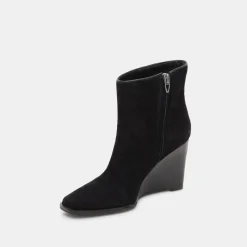 DOLCE VITA Boots & Booties*Susann Wide Booties Onyx Suede