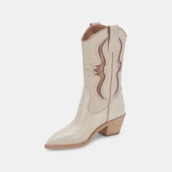 DOLCE VITA Boots & Booties*Suzzy Boots Sand Embossed Leather