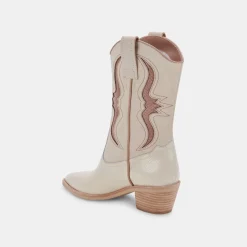 DOLCE VITA Boots & Booties*Suzzy Boots Sand Embossed Leather